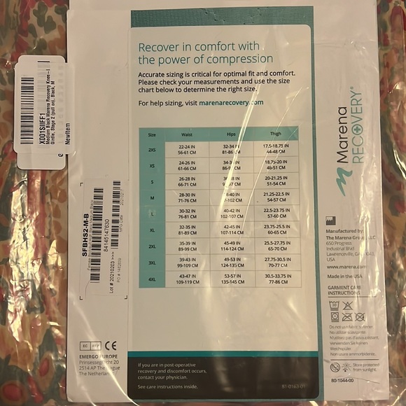 Marena recovery compression garment - Picture 6 of 6